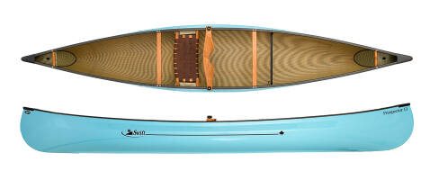 Swift Canoes Prospector 13, lightweight solo canoe available in the UK.