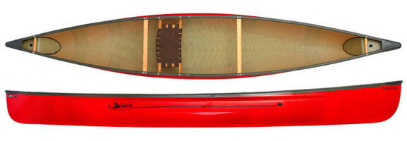 Swift Canoes Wildfire Lightweight Canadian Canoe Available in the UK