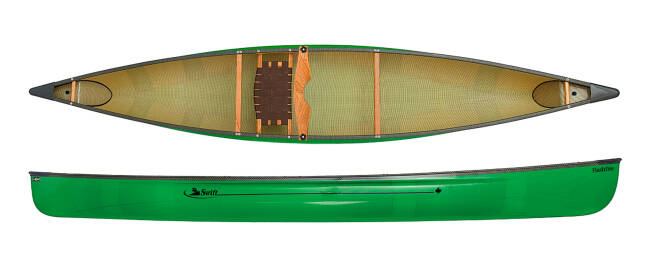 Swift Canoes Flashfire, solo canoe this lightweight canoe is playful and has a fast cruising speed for it's size