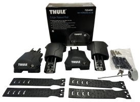 thule 7204 foot pack for mounting wingbar edge systems to raised rail vehicles