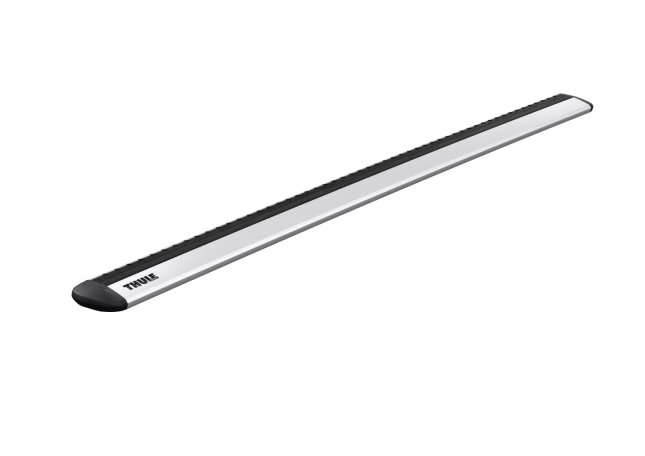 thule wingbar evo, aerodynamic roof bar for use with thule's evo range of roof racks