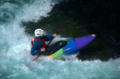 Titan Nymph Kayak surfing