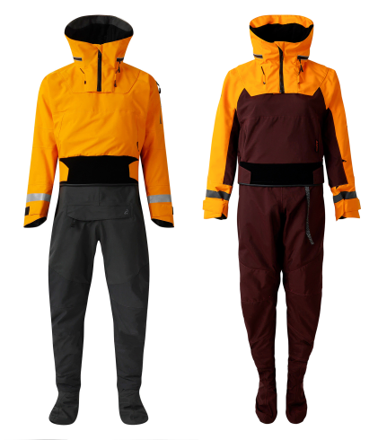 Typhoon Sea Kayak Hinge Dry Suit mens and womans models