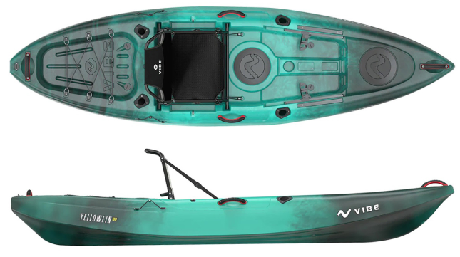 Vibe Yellowfin 100 Compact Angling Kayak