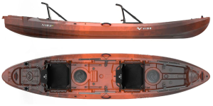 Vibe Yellowfin 130T Tandem or solo touring or fishing kayak