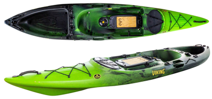 Viking Profish 400 lightweight and stable fishing kayak