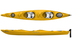 The Wavesport Horizon two person kayak with rudder