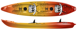 Wave Sport Scooter XT sit on tandem kayak 