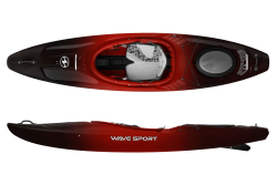 Cherrybomb (black/red) wavesport ethos crossover kayak