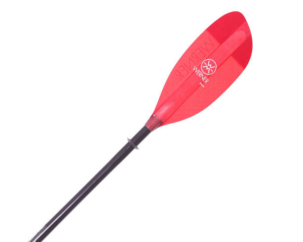 Werner Paddles Shuna with red glassfibre blades 